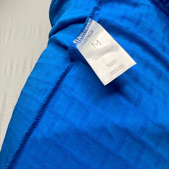 (NWT) Roselyn Sanchez light blue stretch fabric fits the body, sleeveless medium - Picture 6 of 7